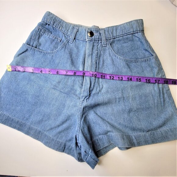 FADED Cotton Denim Shorts Size S or Size M - Picture 6 of 15